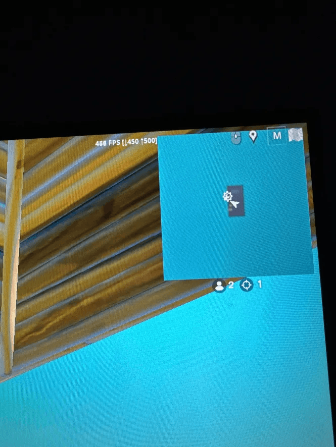 Print de FPS no jogo