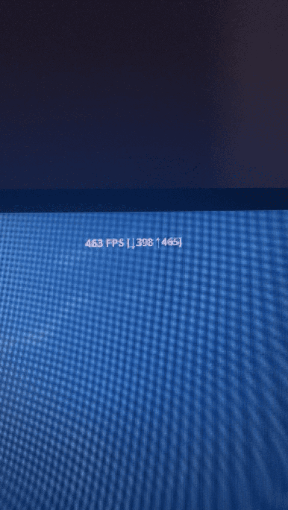 Print de FPS no jogo