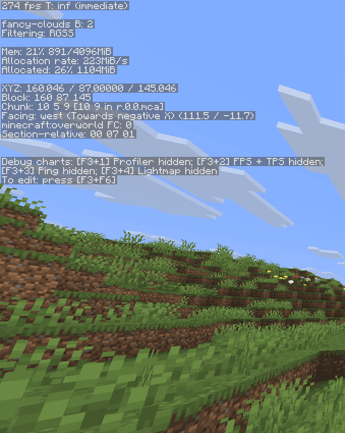 Print de FPS no jogo